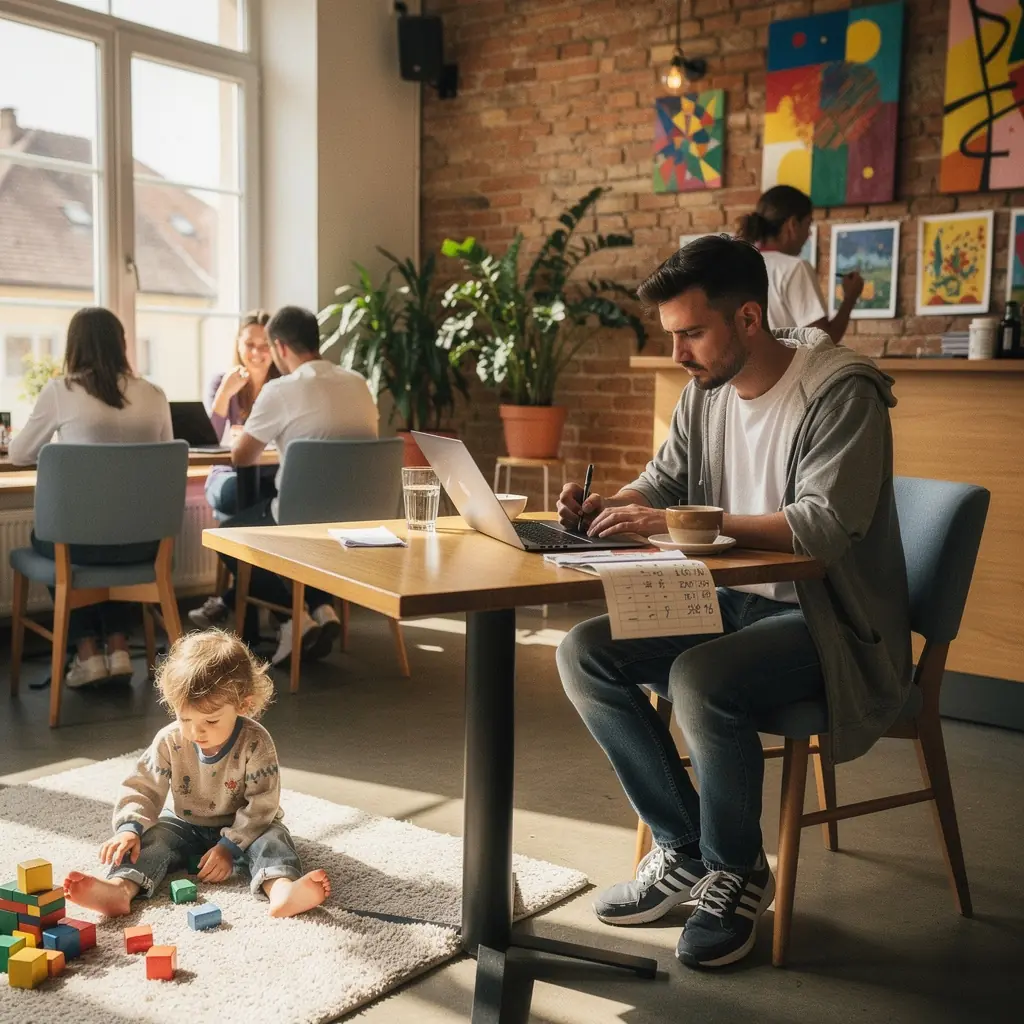 Kép egy pénzügyi szakértőről, aki tanácsokat ad a költségvetés kezeléséről.